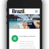 Brazil mobile web design.