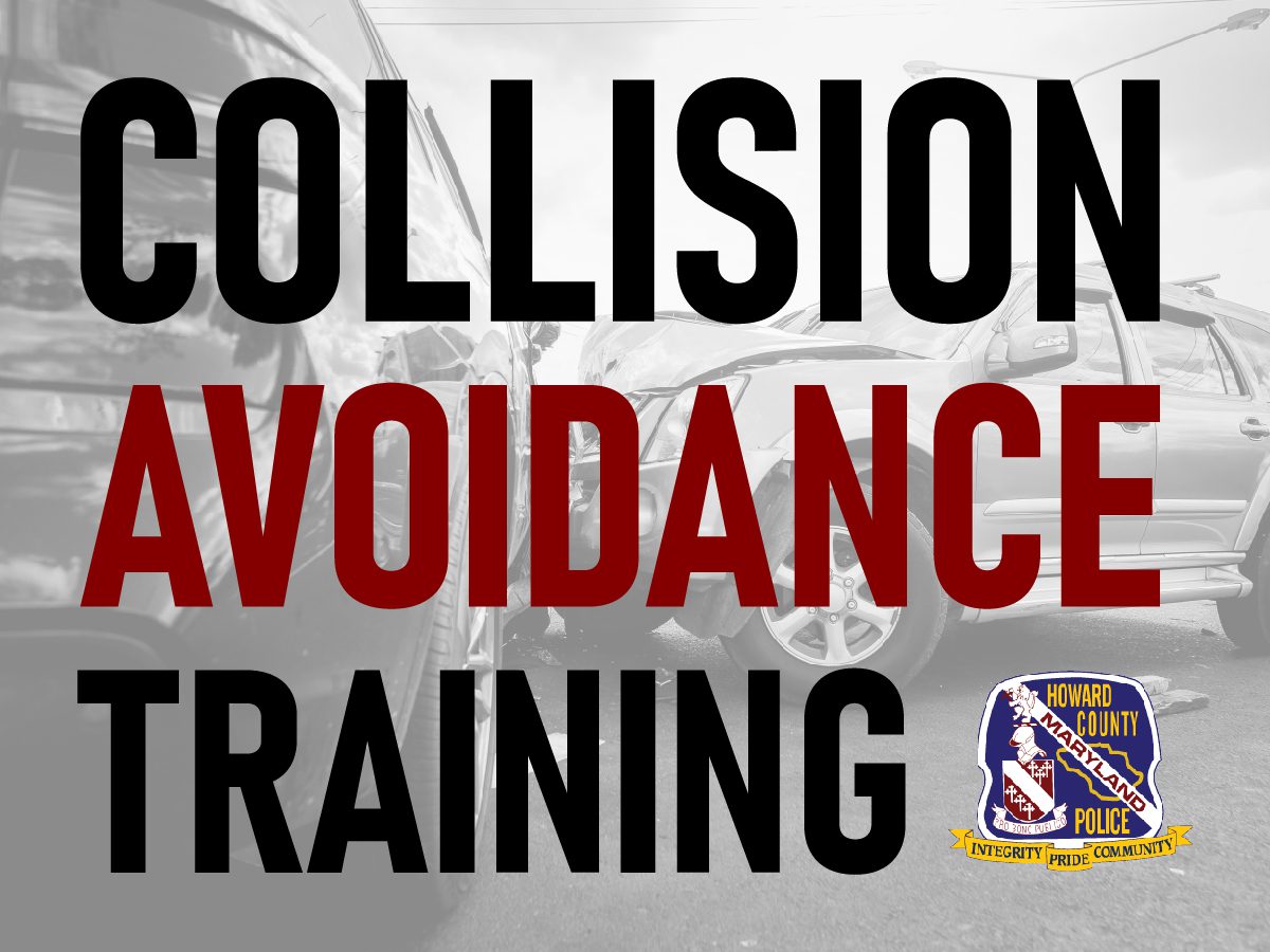 A picture of the words collision avoidance training.