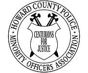 The logo for howard county police.