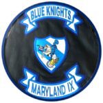 Blue Knights of Maryland II patch is dedicated to supporting the law enforcement community in Howard County.