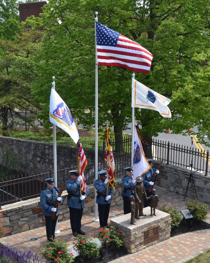 A group of people standing next to each other.