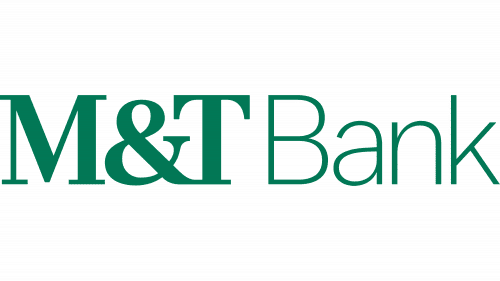 A green and white logo for a bank.