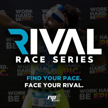 Rival Race Series logo with motivational tagline.